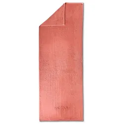 Saunatuch 70 x 200 cm Baumwolle Terra