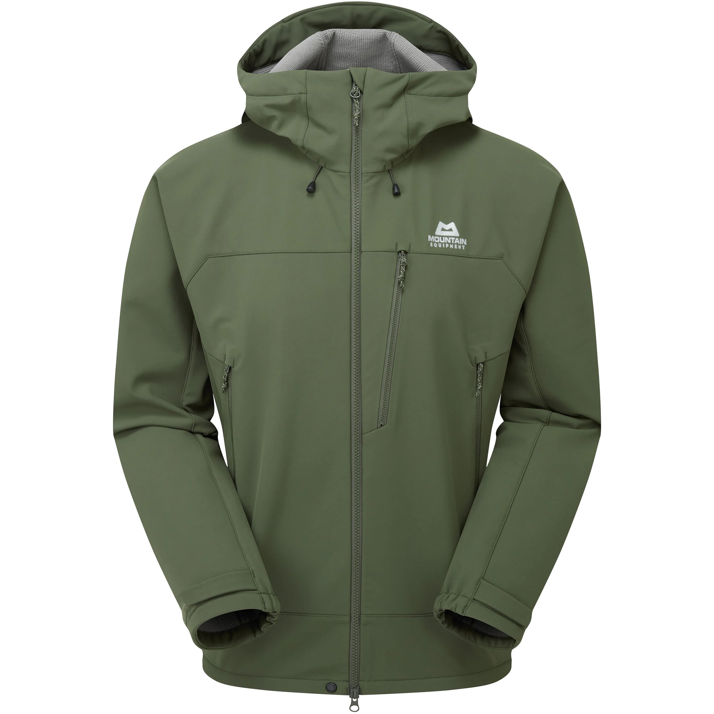 Mountain Equipment Vulcan Herren Softshelljacke oliv Größe S Alpinklettern | Bergsteigen | Hochtour Winddicht Wasserabweisend