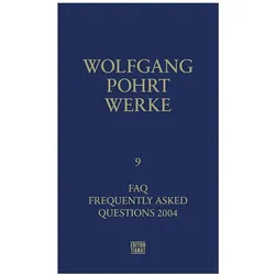 Werke Band 9, Biografien von Wolfgang Pohrt, Klaus Bittermann