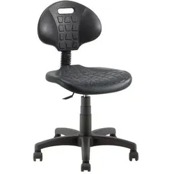 Markenlos, Bürostuhl, Stuhl Teknik 01 1TKN01LM2PUN Metall Schwarz (42 - 55 cm)