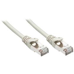 LINDY 48392 RJ45 Patchkabel CAT 5e F/UTP 2.00 m Grau Folienschirm 1 St.