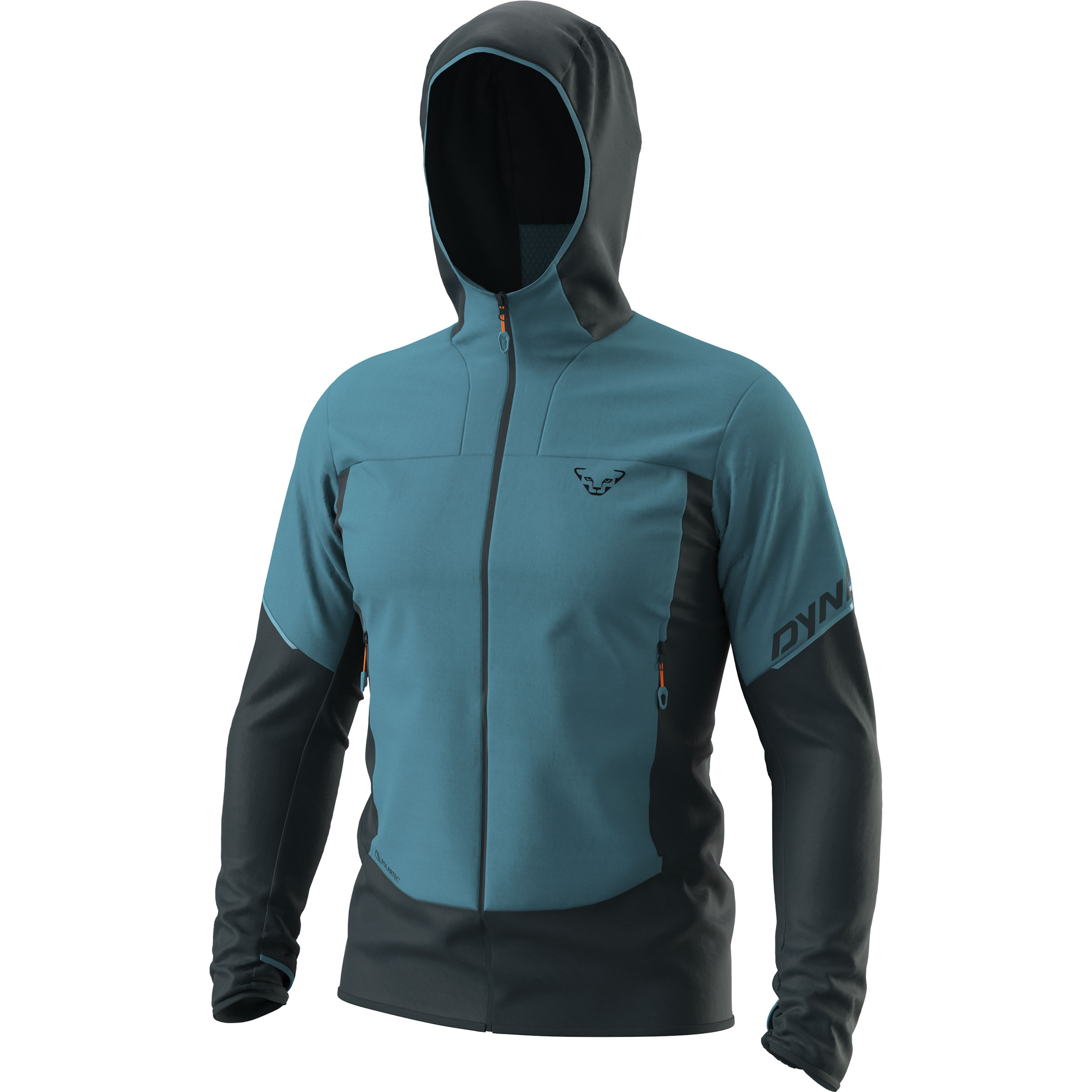 Dynafit Traverse Alpha Herren Kunstfaserjacke blau Größe S Bergsteigen | Trailrunning | Skitour Klein verpackbar Wasserabweisend