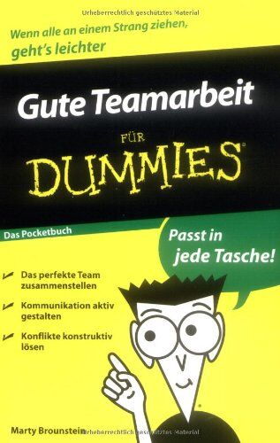Marty Brounstein - Gute Teamarbeit für Dummies Das Pocketbuch - Preis vom 12.10.2026 11:37:12 h