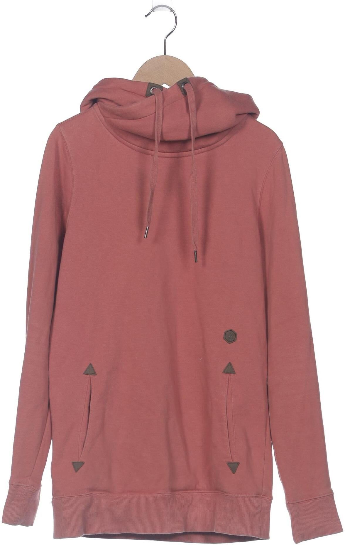Volcom Damen Kapuzenpullover, Pink, Gr. XS, Baumwolle / Synthetik - Second Hand