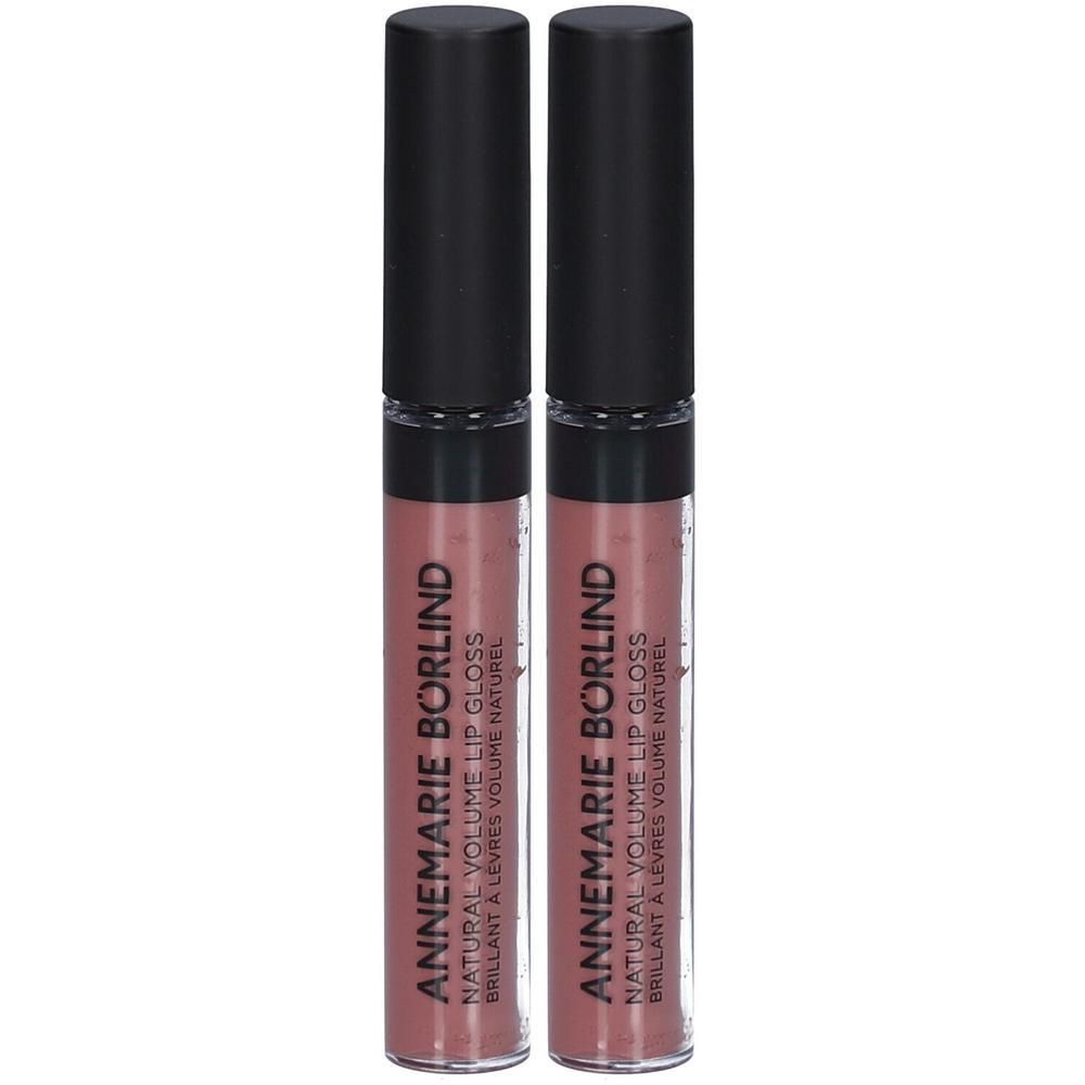 Börlind Natural Volume Lip Gloss nude hug 2x 2x9,7 ml Stifte