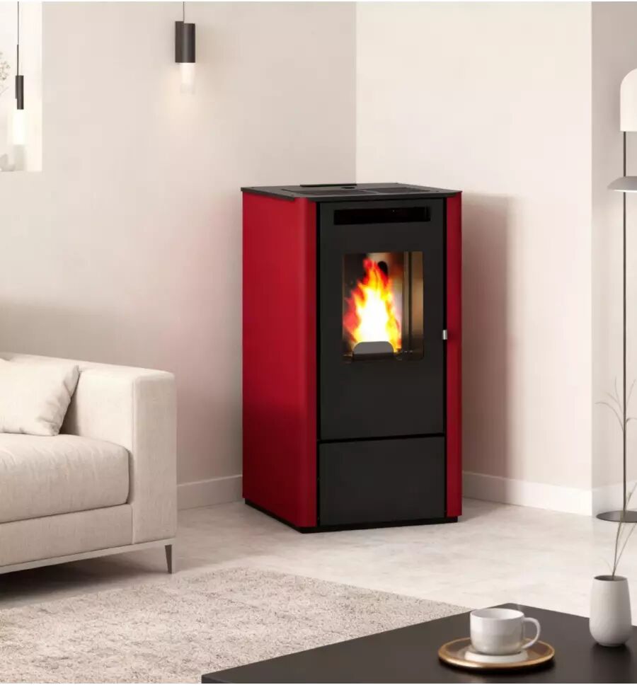 Punto Fuoco STUFA A PELLET THELMA 8KW BORDEAUX