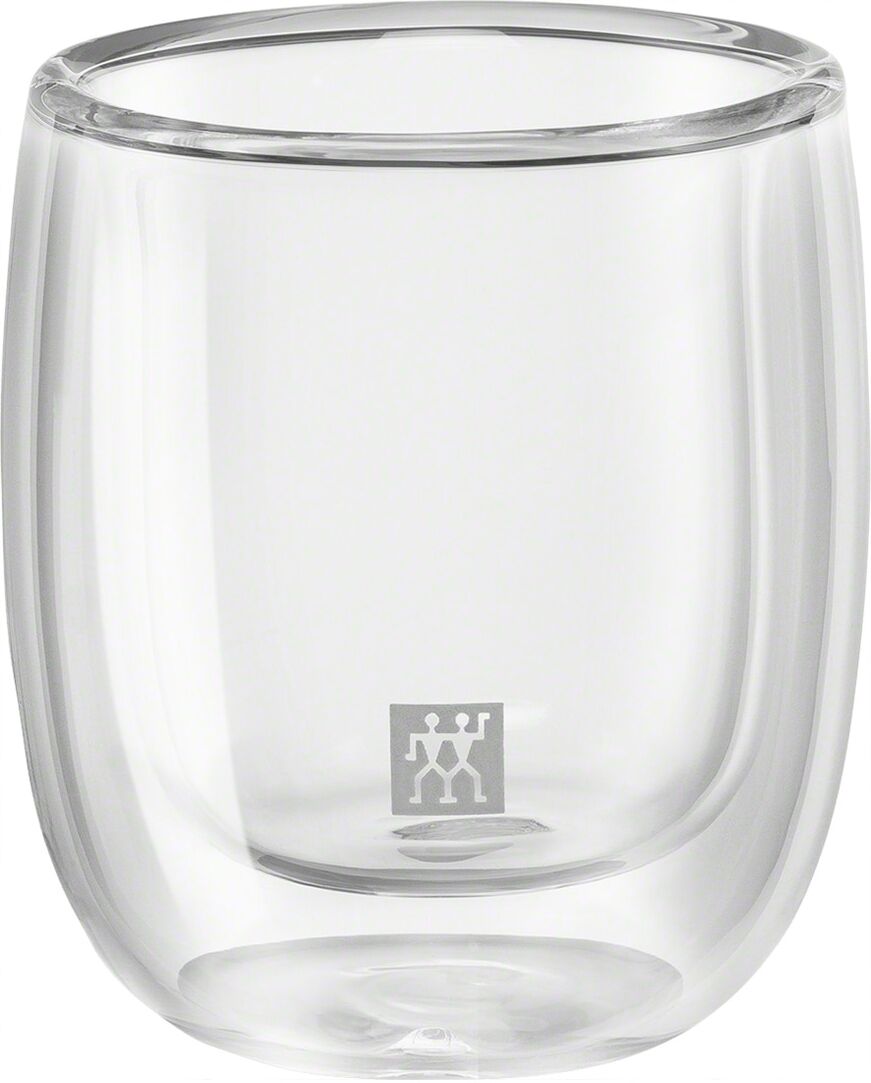 Zwilling Juego de 2 vasos de café espresso Sorrento . Cristal