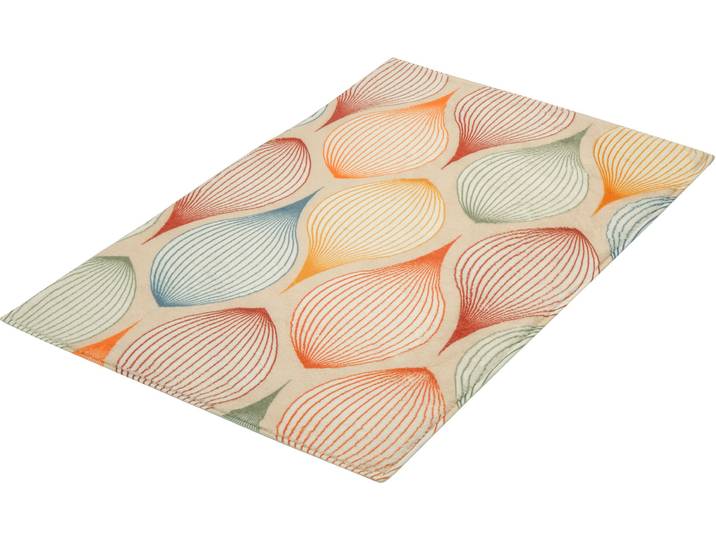 Badematte KLEINE WOLKE Magic , bunt (multicolor), H:15mm, Polyester, Badematten, Badematte, Badteppich, modernes Design, waschbar
