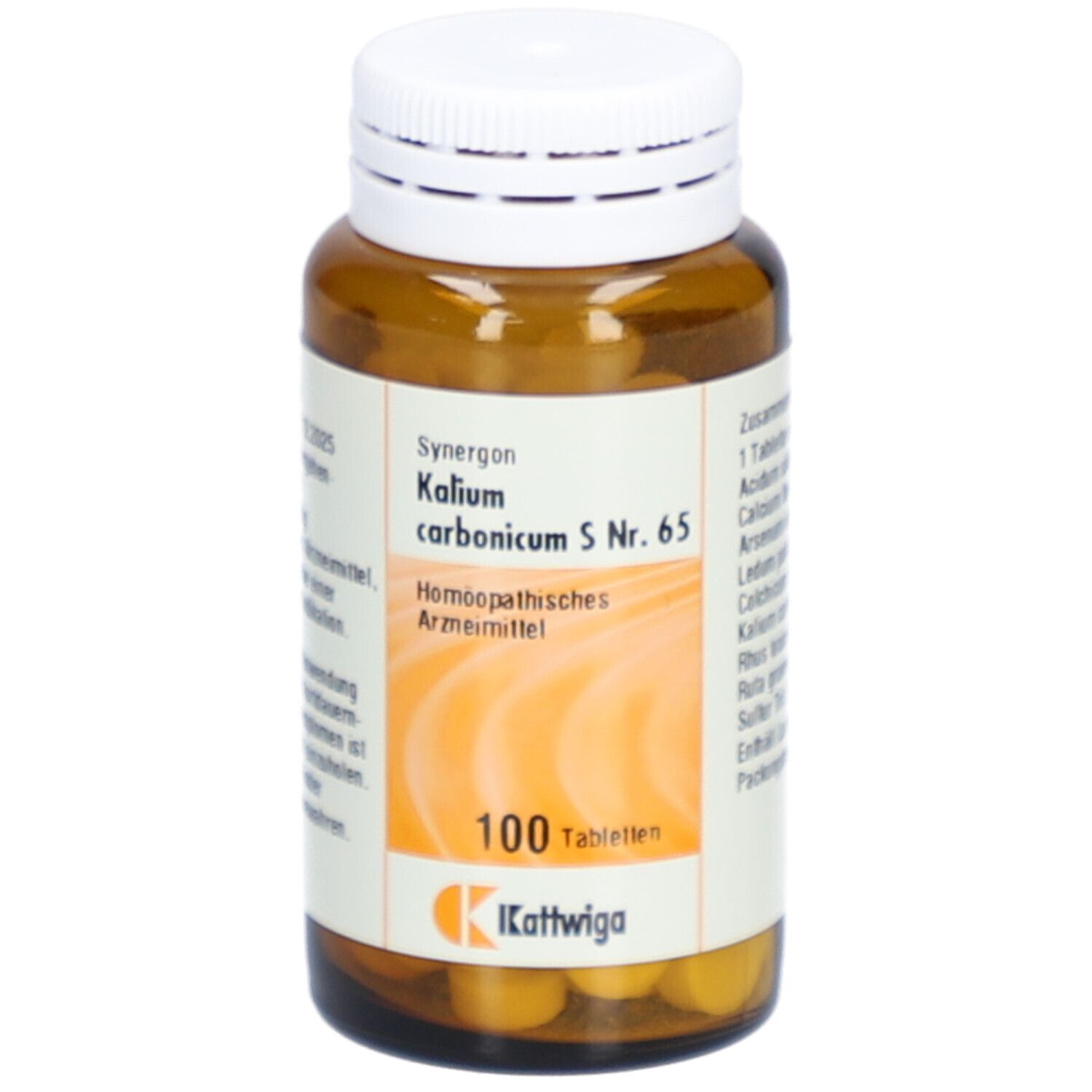 Synergon Komplex 65 Kalium carbonicum S Tabletten 100 St