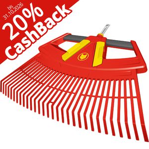 Wolf-Garten Laubbesen 4-IN-1, 20% Cashback, Multi-Star Werkzeugkopf, Breite: 20 - 76cm