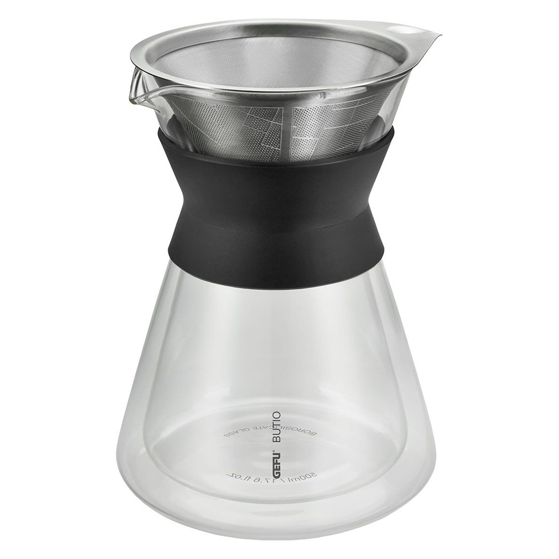 GEFU Kaffeebereiter mit Filter BUTIO THERMO, 500 ml (0.50 l) (16199)