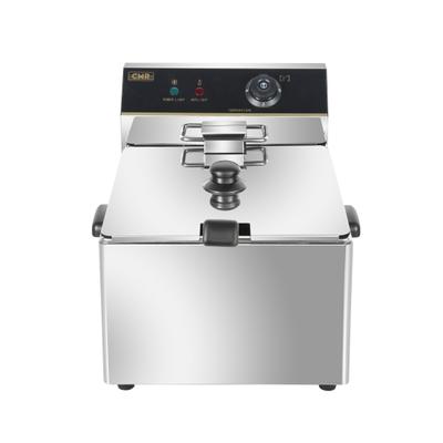 Matériel HORECA Professionelle elektrische Fritteuse 1 Korb 11L