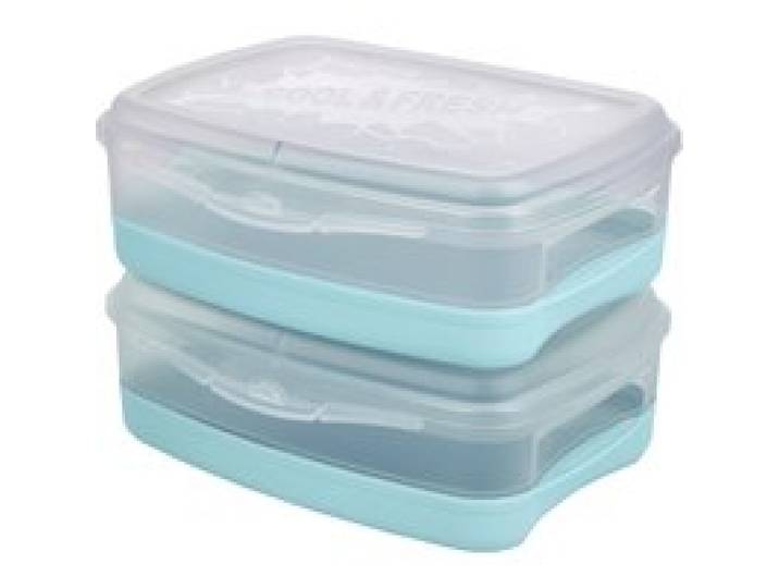 SILVERCREST® Boîtes repas fraîcheur ou Boîte fraîcheur ou Cloche à gâteau fraîcheur (Kit de refroidissement 2 pièces)