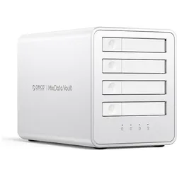 Orico 8848U4 DAS Series 4-Bay M.2 NVMe SSD-Festplattenarray – Weiss (USB-C), Storagesystem