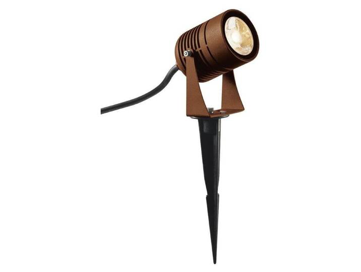 SLV LED SPIKE, LED Outdoor Erdspießleuchte, rostfarben, IP55, 3000K, 40°