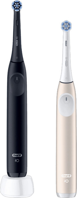 Oral-B iO 2 Zwart en Roze Duo Pack