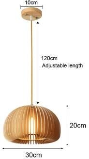 Uplifted Finds Rattan Wicker Bamboo Pendant Ceiling Lamp 30 X 20 Cm