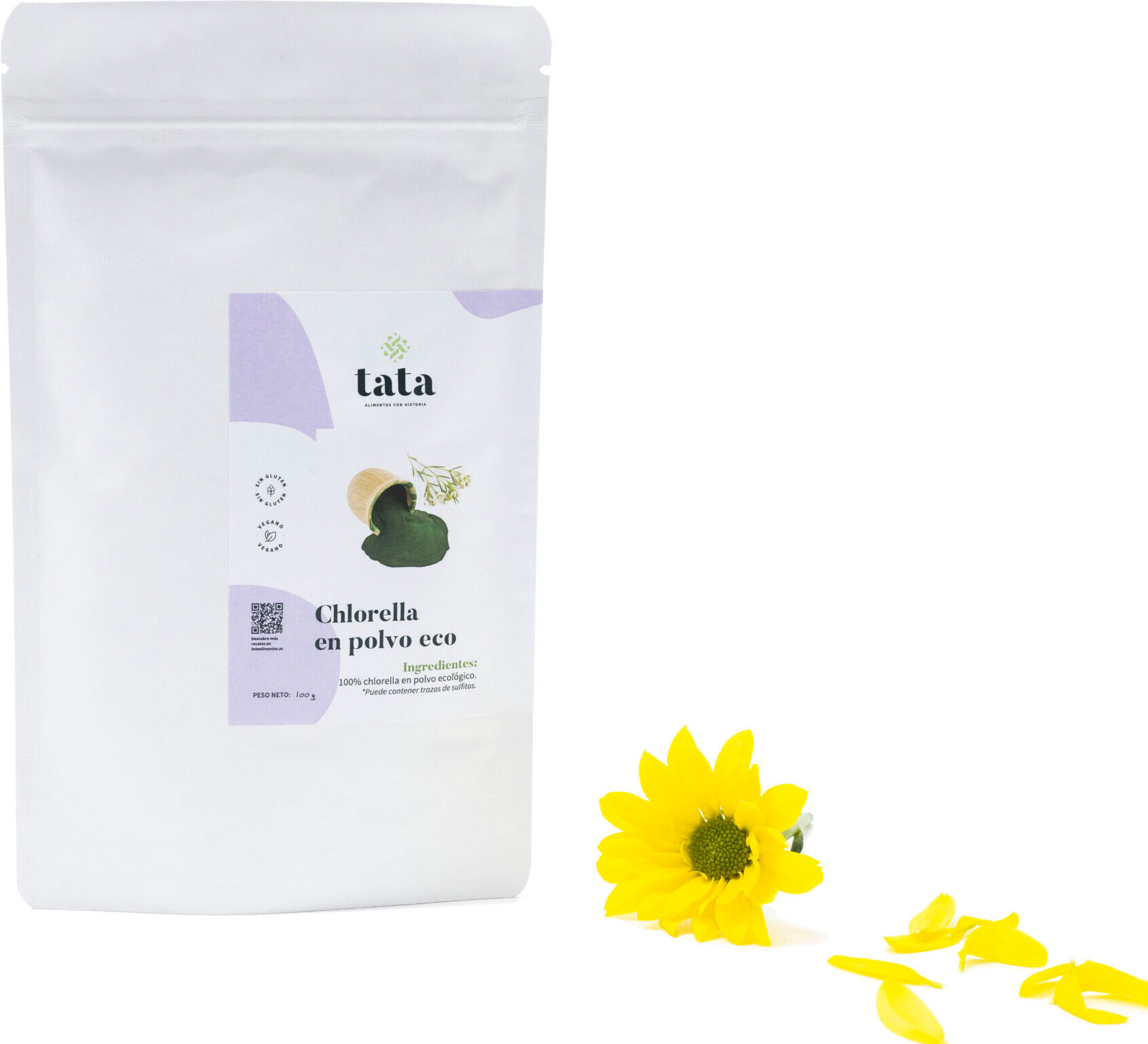Tata Alimentos Chlorella En Polvo Eco 100 gr