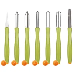 Tescoma Schnitzmesserset Schnitzwerkzeug Gemüse schnitzen Kürbis Kerbschnitzsatz 8 Tlg