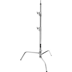 Avenger C-Stand 18, Stahl (175 cm, 8 kg), Lampenstativ, Silber