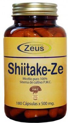 Suplementos Zeus Shiitake Ze 180 Capsules
