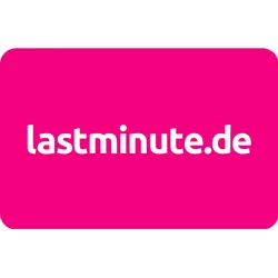 Lastminute Digitales Guthaben für