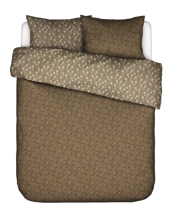 Essenza Suri Dekbedovertrek Slate brown