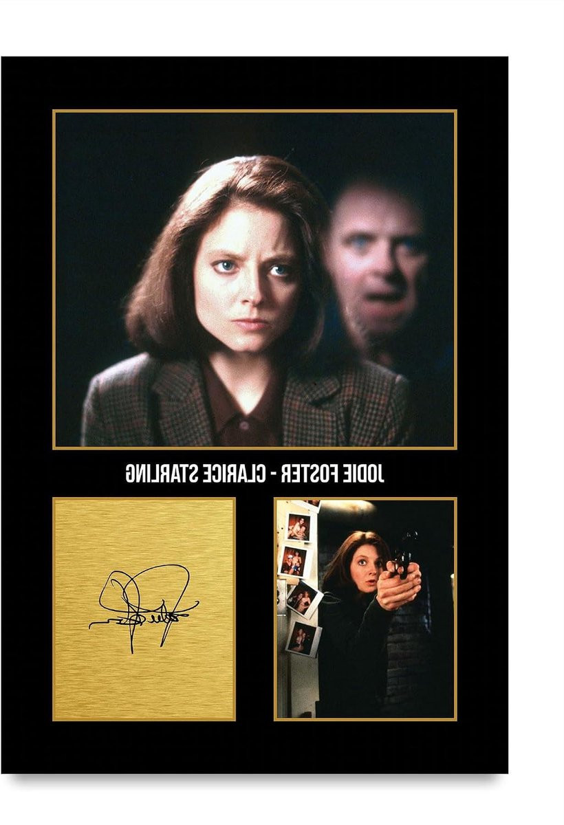 Zwarte Film Poster Wanddecoratie A4 Formaat