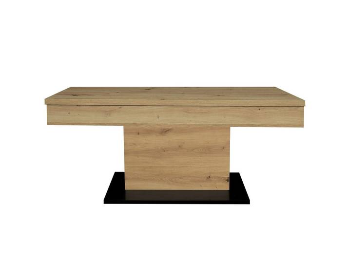 Couchtisch Lift Eiche Artisan/Schwarz B: 110cm