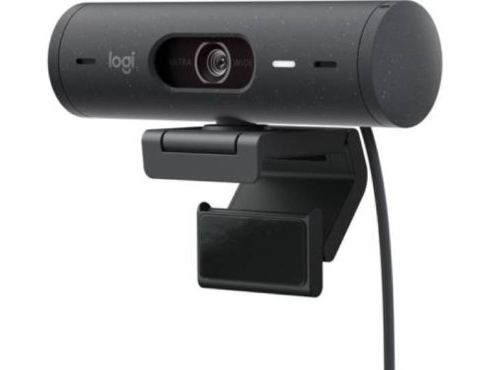 Logitech - Webcam Brio 500 Hd Graphite
