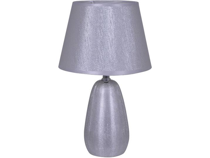 NÄVE Tischleuchte SIMPLY CERAMICS , silber (silberfarben), 1, Ø 23cm H: 37cm, Leuchten, Tischleuchte