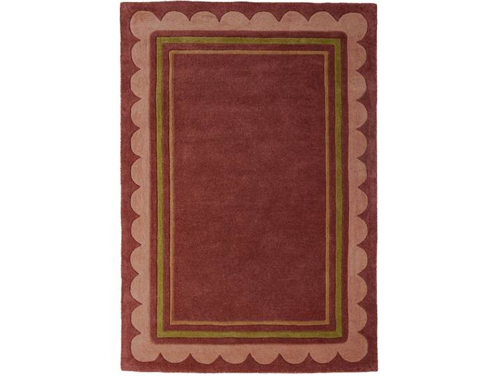 Teppich Lansing MEHRFARBIG Welle, Düne 100 Prozent Wolle 120 x 170 cm - Material: 100% Wolle
