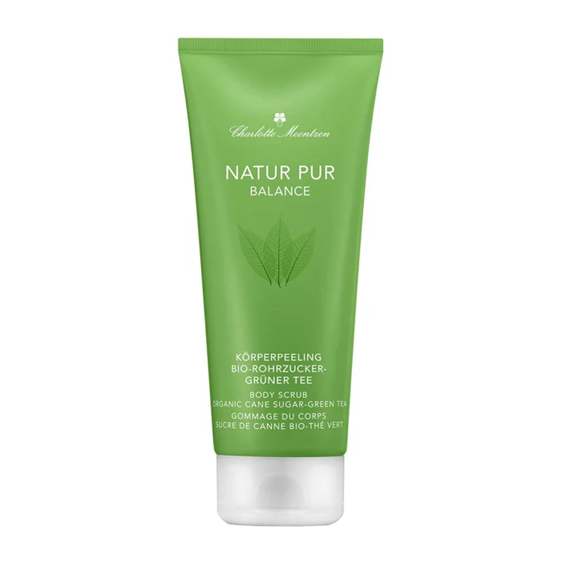 Charlotte Meentzen Natur Pur Balance, Körperpeeling Rohrzucker-grüner Tee 200ml 278