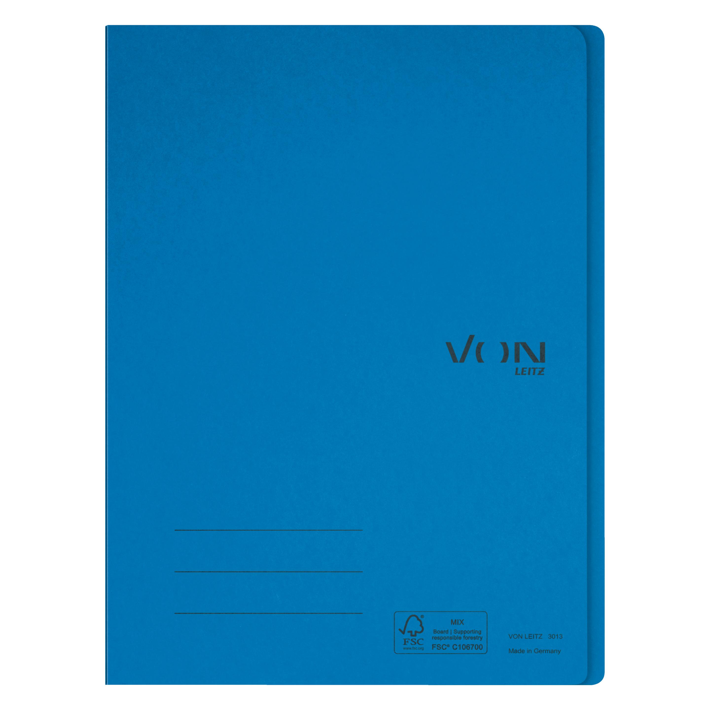 von Schnellhefter mit Heftmechanik, Blau (A4, 1x) (3013-00-35)