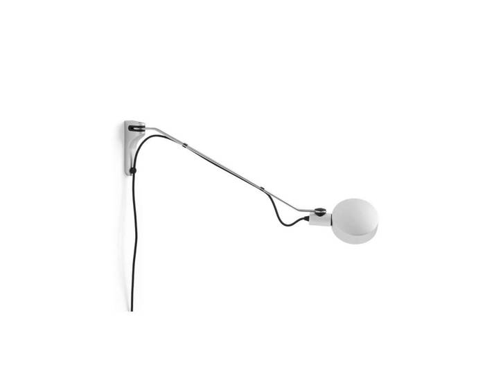 Cupola Wandleuchte Lamp Klar Anodised/Alu - Hay - Wohnzimmer - Aluminium