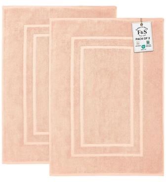 Feather & Stitch New York Feather and Stitch NY 1000 GSM Absorbent Cotton Bath Mat