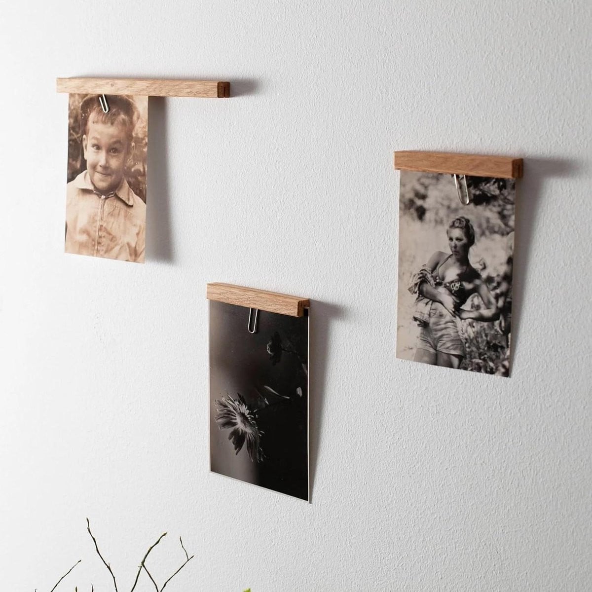 Eikenhouten Fotolijst Kaarthouder Natuurlijk - 10 cm