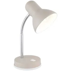 Tischleuchte Schreibtischlampe Nachttischleuchte sand Strahler schwenkbar E27