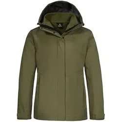 Schöffel Sportbekleidung GmbH Damen Doppeljacken lg.Arm Da 3in1 Jacket Style Okere WMS, Größe 38 in Grün Grün