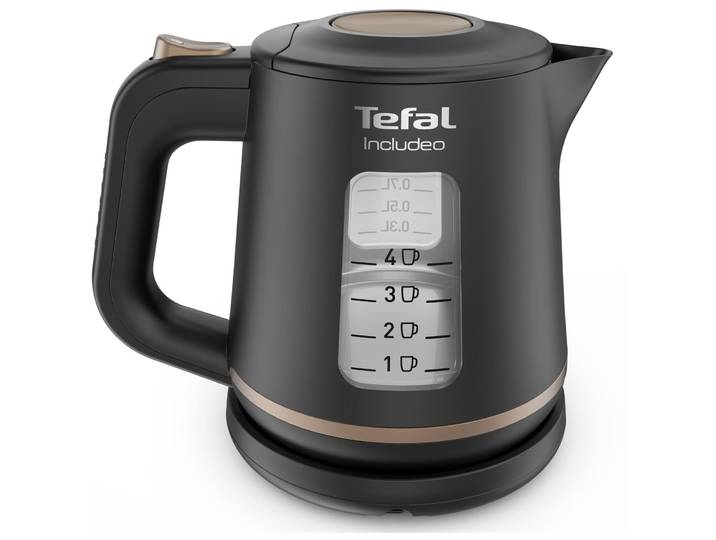Wasserkocher Tefal Includeo 1 l Schwarz - Wasserkocher