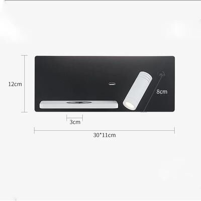 Uplift Picks Adjustable LED Reading Wall Lamp With Dual Charging c4 warm Light
