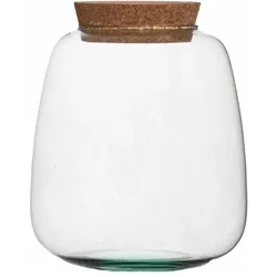 Ecoglassworks, Vase, Richmond mit Korken (1x)