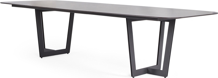 SUNS PALERMO Tisch Aluminium/Neolith 280x116x75 cm