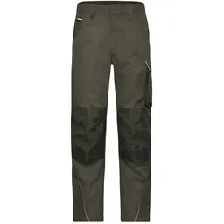 Funktionelle Arbeitshose "JN878" - 62 - olive