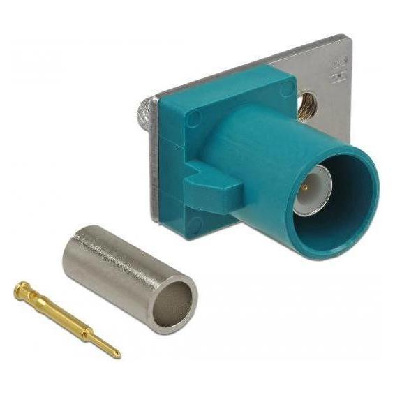 Delock FAKRA Z plug spring pin for crimping 1 prepunched hole (89751)
