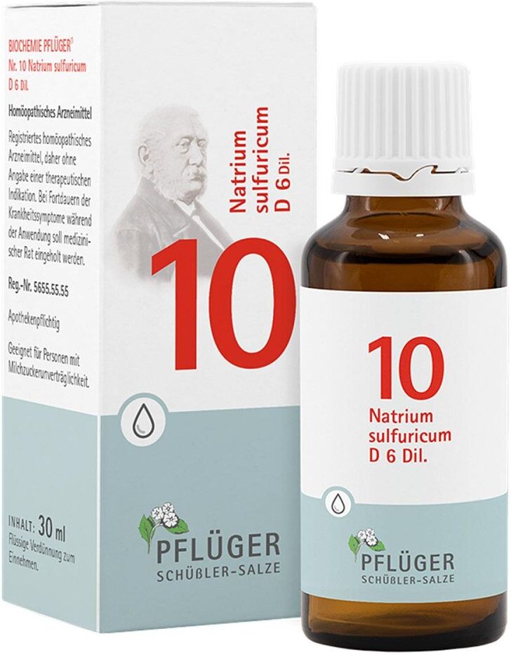 Biochemie Pflüger 10 Natrium Sulfur D6 Tropfen