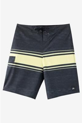 O'Neill s Lennox Stripe 21"" Board Shorts in Phantom, Size 29, Elastane/Polyester"