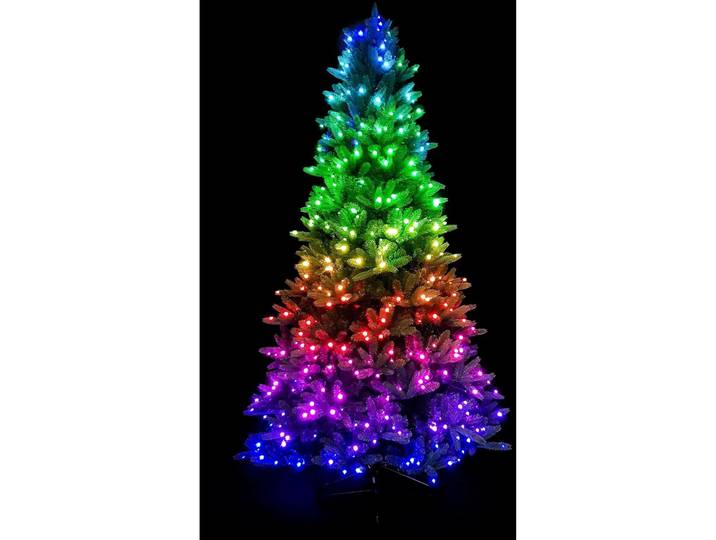 Weihnachtsbaum Twinkly dunkelgrün H 210 cm - Weihnachtsbaum