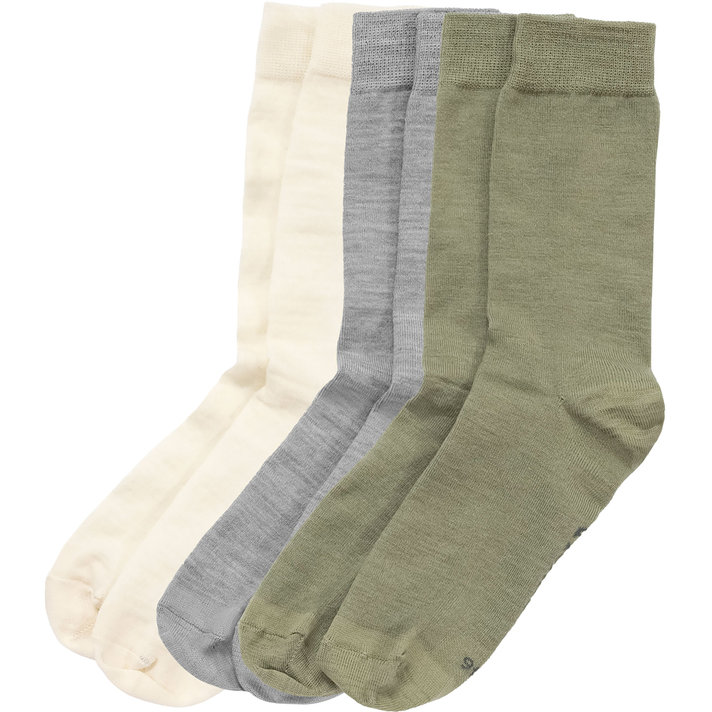 Devold Daily Merino Light 3er Pack Freizeitsocken oliv Größe 41 Lifestyle Elastisch Merinowolle