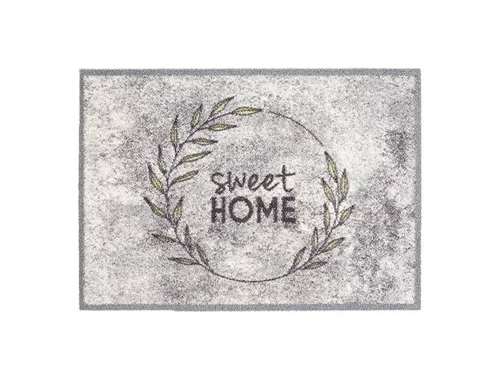 Rutschfeste Sauberlaufmatte innen - Sweet Home Kranz 50 x 70cm (Rechteckig)